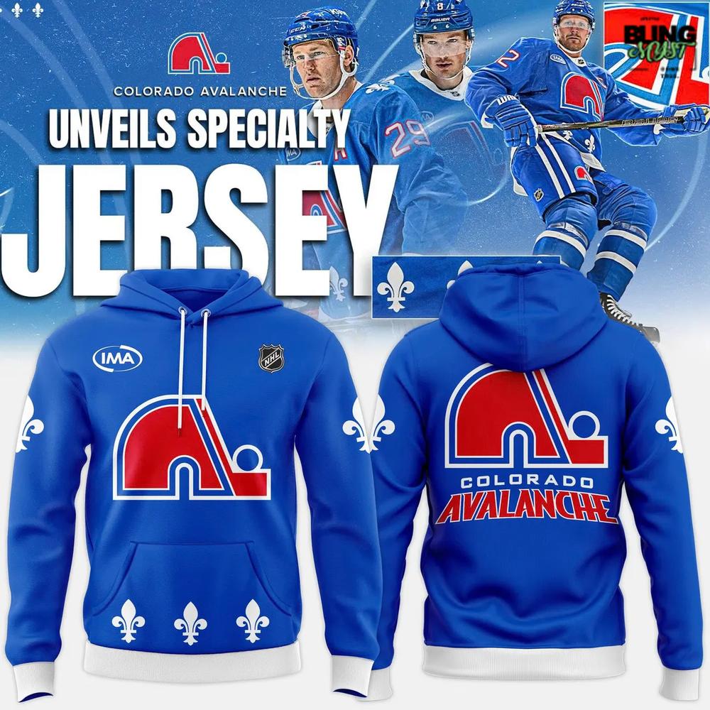 Colorado Avalanche Unveils Specialty Hoodie Colorado Avalanche Unveils Specialty Hoodie