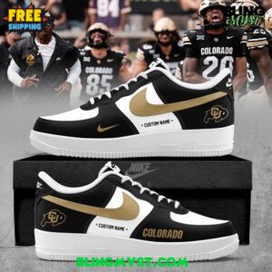 Colorado Buffaloes Custom Name Air Force 1