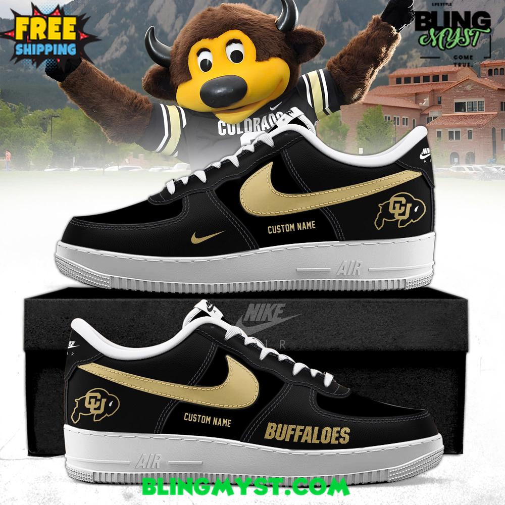 Colorado Buffaloes Custom Name Air Force 1 Colorado Buffaloes Custom Name Air Force 1