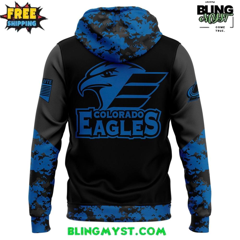 Colorado Eagles Military Appreciation 2025 Hoodie Colorado Eagles Military Appreciation 2025 Hoodie
