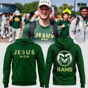 Colorado State Rams Jesus Won 2025 Hoodie