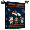 Denver Broncos 66th Anniversary Christmas Limited Edition Advent Calendar 2025 2