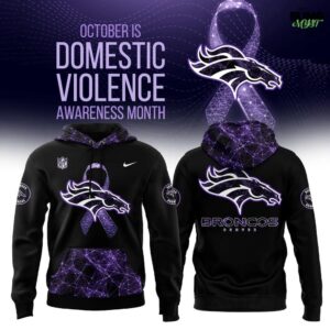Denver Broncos Domestic Violence Awareness Month 2025 Hoodie