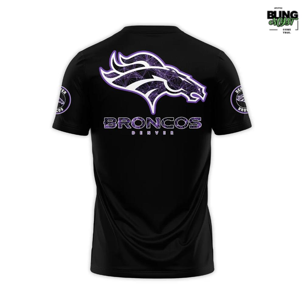 Denver Broncos Domestic Violence Awareness Month 2025 T-Shirt Denver Broncos Domestic Violence Awareness Month 2025 T-Shirt