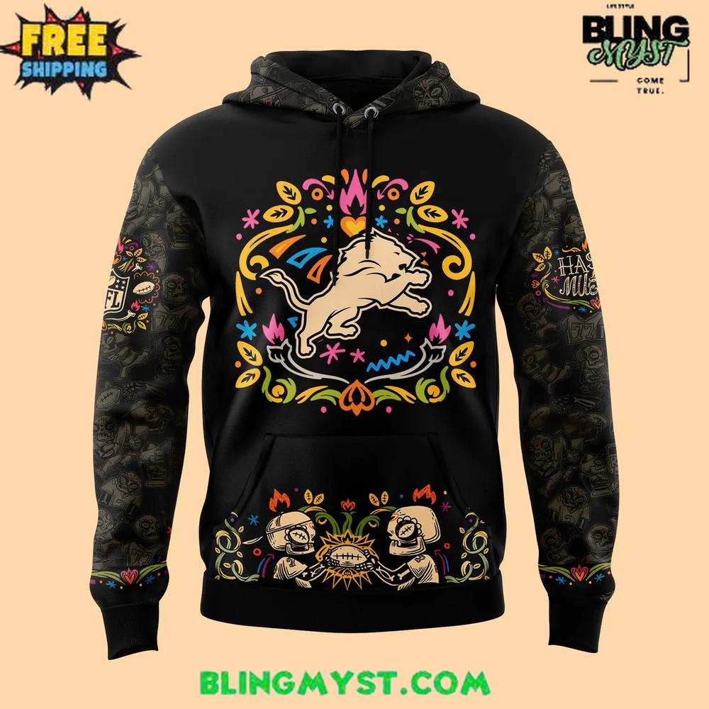 Detroit Lions Hasta La Muerte 2025 Hoodie Detroit Lions Hasta La Muerte 2025 Hoodie