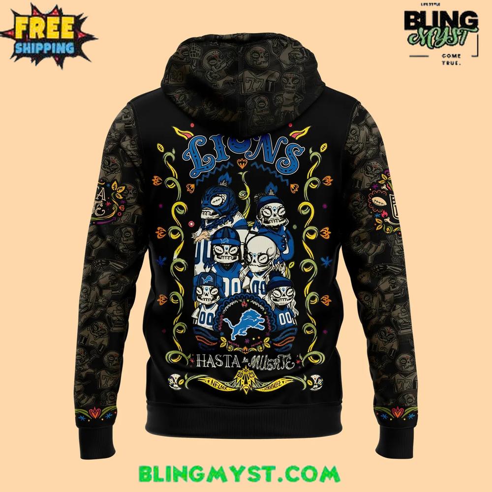 Detroit Lions Hasta La Muerte 2025 Hoodie Detroit Lions Hasta La Muerte 2025 Hoodie