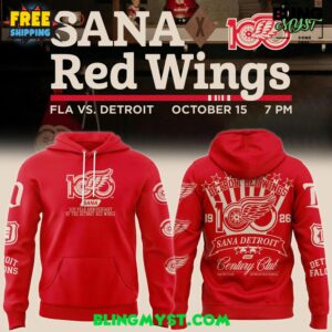 Detroit Red Wings Century Club Sana Special Edition Hoodie