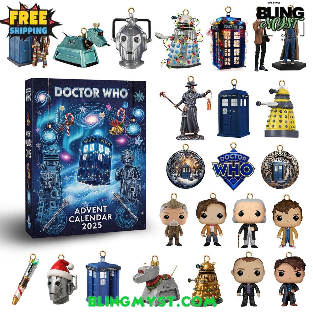 Doctor Who Limited Edition Advent Calendar 2025 Doctor Who Limited Edition Advent Calendar 2025