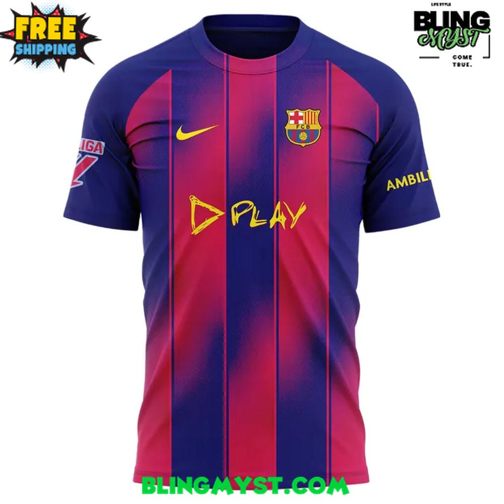 Ed Sheeran Play Like Barcelona Special Edition Football Jersey Ed Sheeran Play Like Barcelona Special Edition Football Jersey