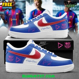 FC Barcelona x Ed Sheeran Customized Air Force 1