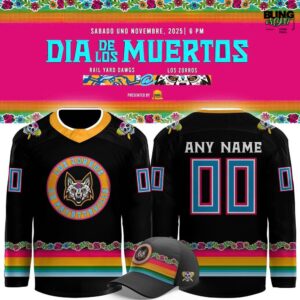 Fayetteville Marksmen Dia De Los Muertos 2025 Hockey Jersey