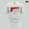 Ferrari F1 Charles Leclerc Signature T Shirt 3