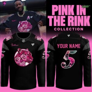 Florida Panthers Fanatics 2025 Pink in the Rink Hockey Jersey