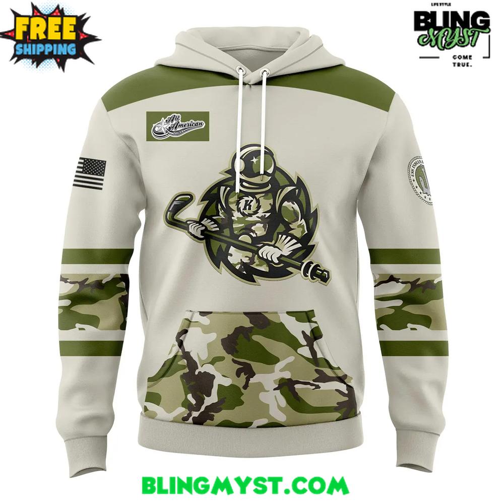 Fort Wayne Komets Military Appreciation Night 2025 Hoodie Fort Wayne Komets Military Appreciation Night 2025 Hoodie