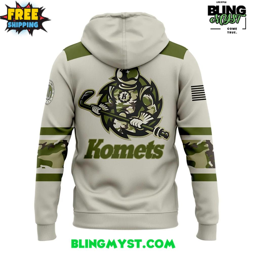 Fort Wayne Komets Military Appreciation Night 2025 Hoodie Fort Wayne Komets Military Appreciation Night 2025 Hoodie