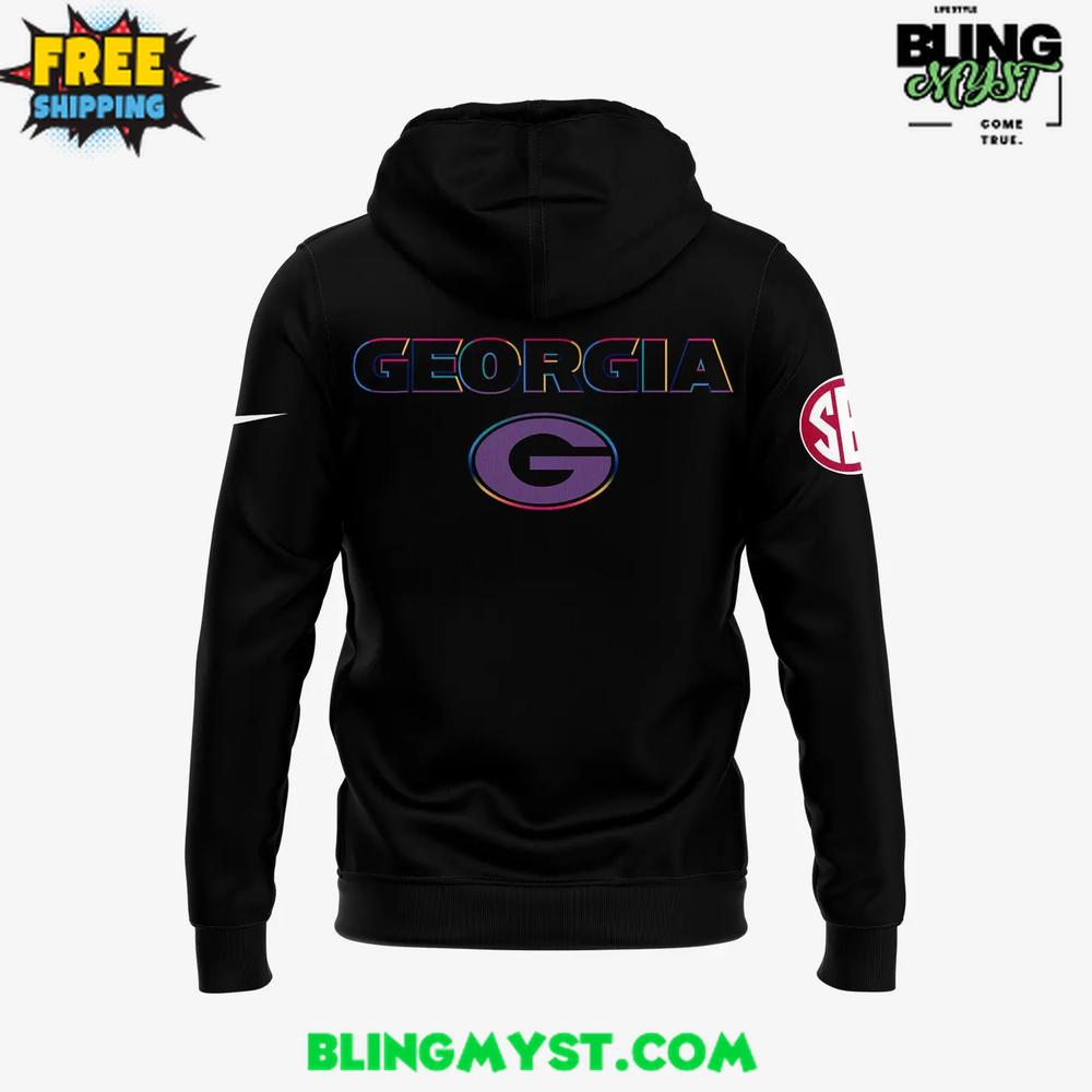 Georgia Bulldogs Crucial Catch Intercept Cancer 2025 Hoodie Georgia Bulldogs Crucial Catch Intercept Cancer 2025 Hoodie