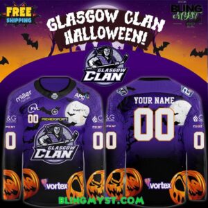 Glasgow Clan x Halloween Night Game Special Hockey Jersey