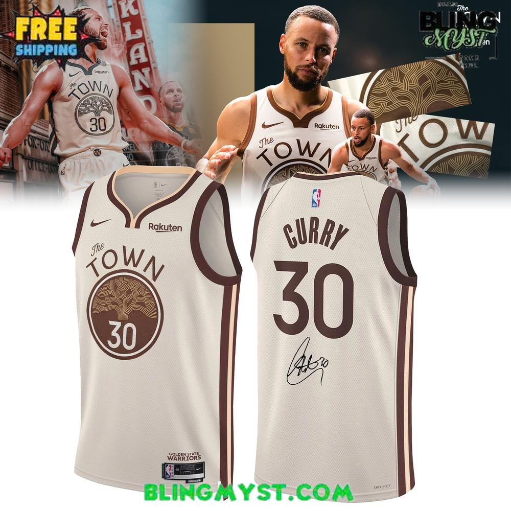Golden State Warriors Stephen Curry 2025 City Edition Basketball Jersey Golden State Warriors Stephen Curry 2025 City Edition Basketball Jersey
