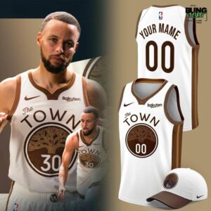 Golden State Warriors The Town Edition NBA Basketball Jersey