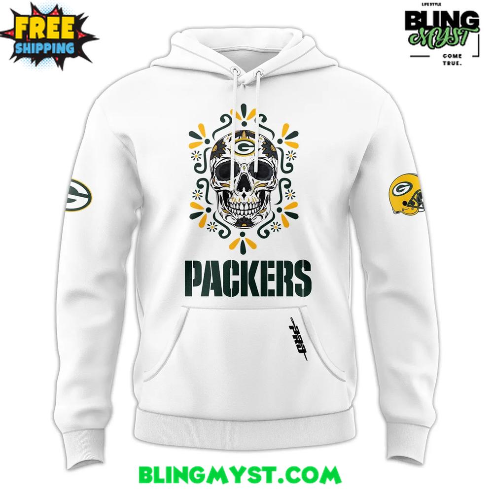 Green Bay Packers Standard Eternal Skull 2025 Hoodie Green Bay Packers Standard Eternal Skull 2025 Hoodie