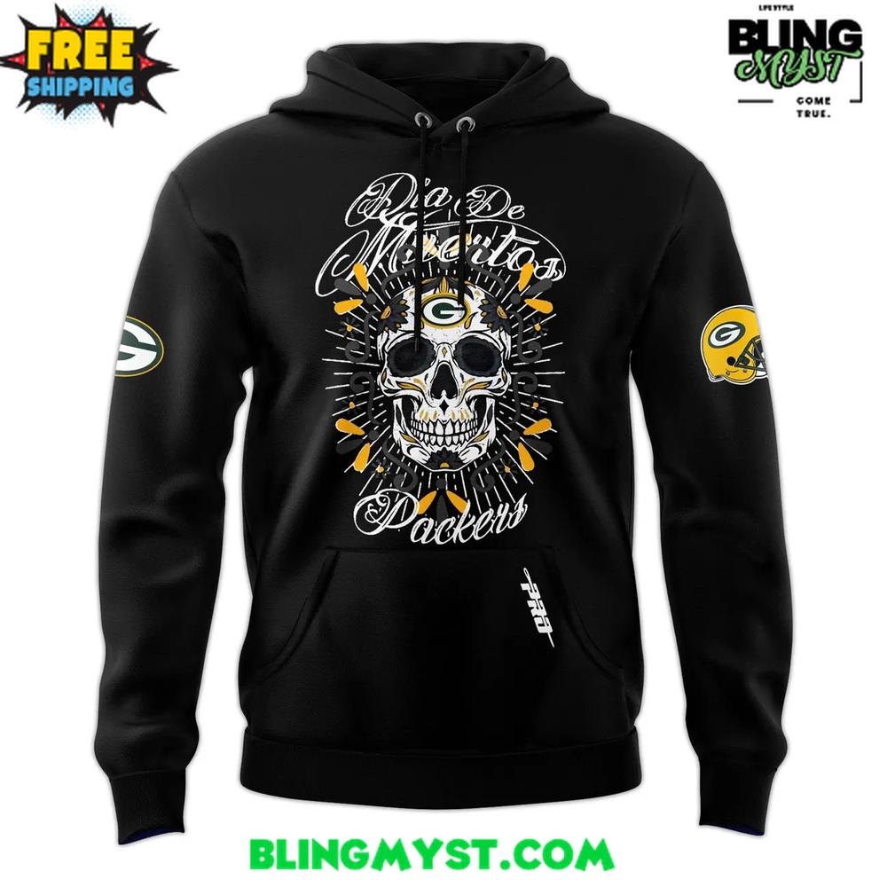 Green Bay Packers Standard Eternal Skull 2025 Hoodie Green Bay Packers Standard Eternal Skull 2025 Hoodie