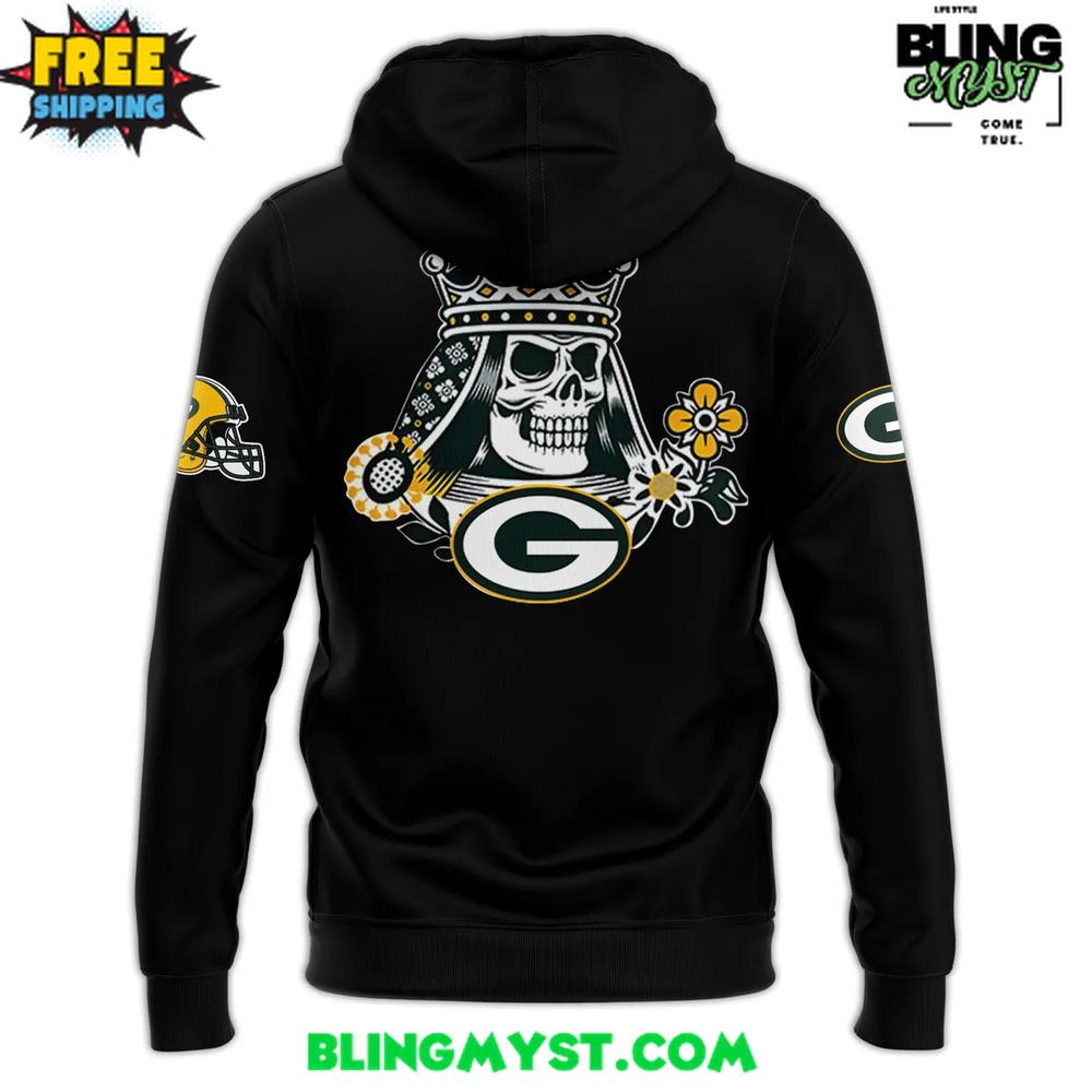 Green Bay Packers Standard Eternal Skull 2025 Hoodie Green Bay Packers Standard Eternal Skull 2025 Hoodie