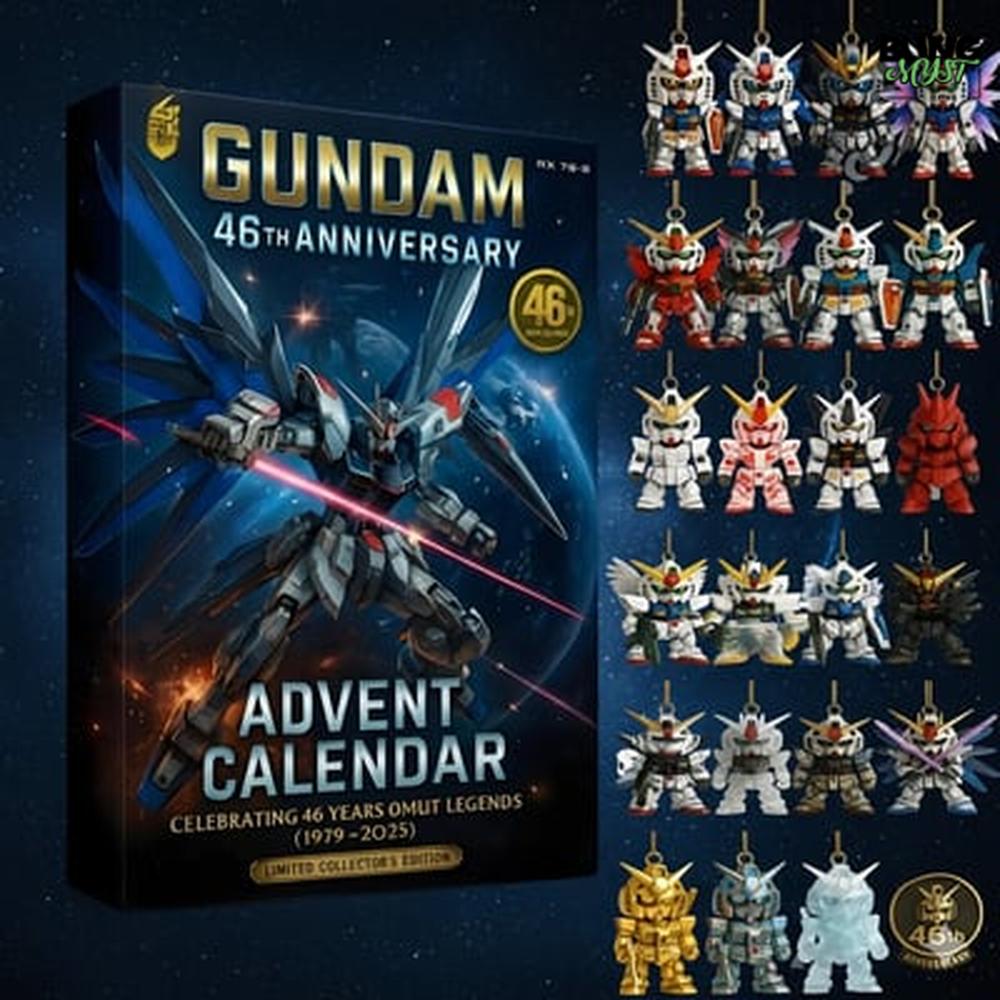 Gundam 46th Anniversary Limited Edition Advent Calendar 2025 Gundam 46th Anniversary Limited Edition Advent Calendar 2025
