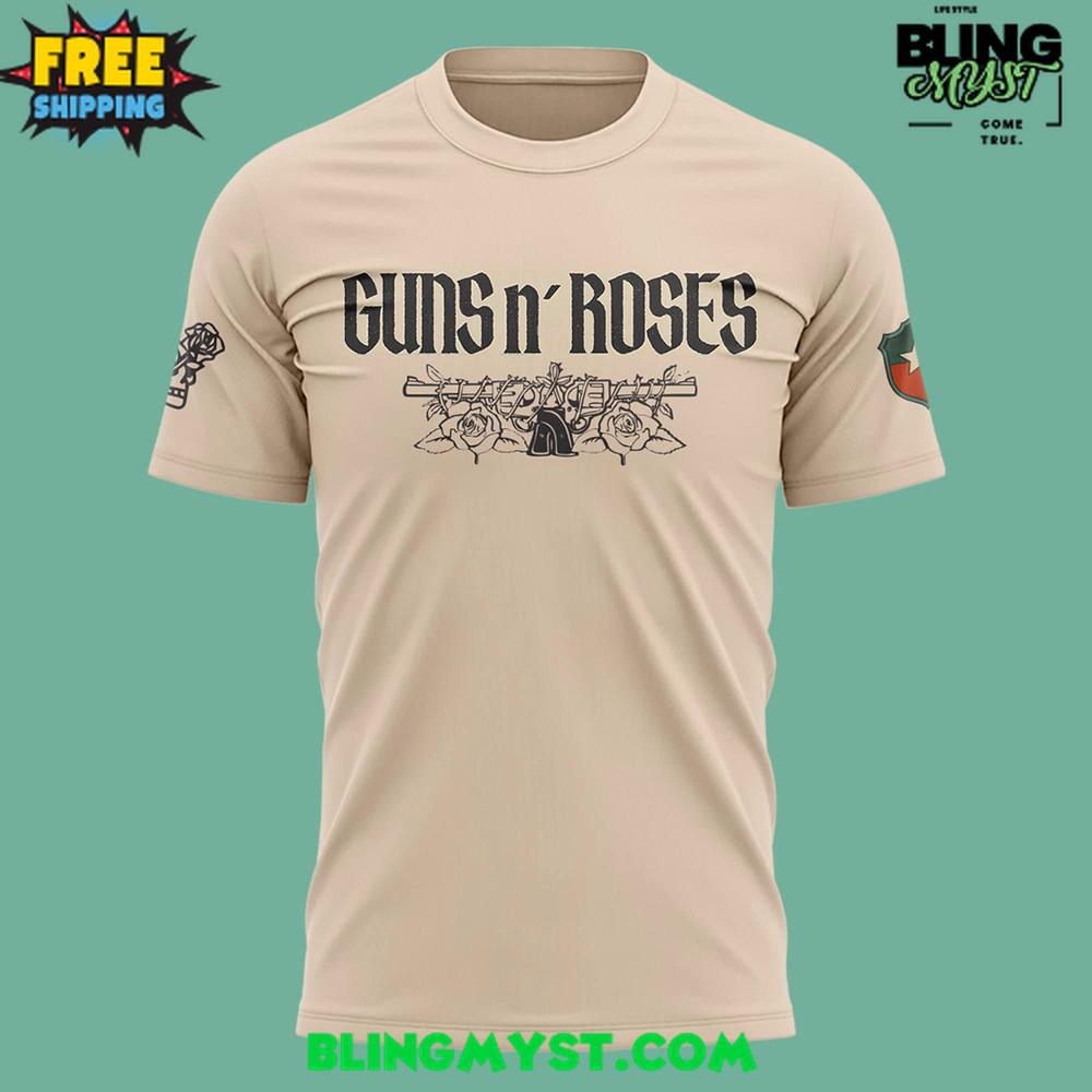 Guns N’ Roses To Santiago Family 2025 T-Shirt Guns N’ Roses To Santiago Family 2025 T-Shirt