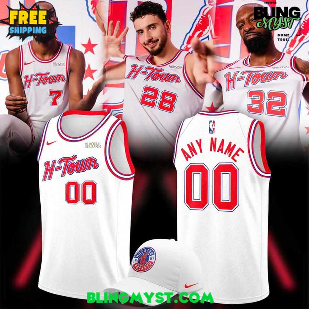 Houston Rockets H-Town City Edition 2025 Basketball Jersey Houston Rockets H-Town City Edition 2025 Basketball Jersey
