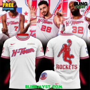 Houston Rockets H-Town City Edition 2025 T-Shirt