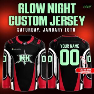 Huntsville Havoc Glow Night Special Edition Hockey Jersey