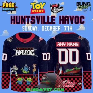 Huntsville Havoc Toy Story Night Special Hockey Jersey