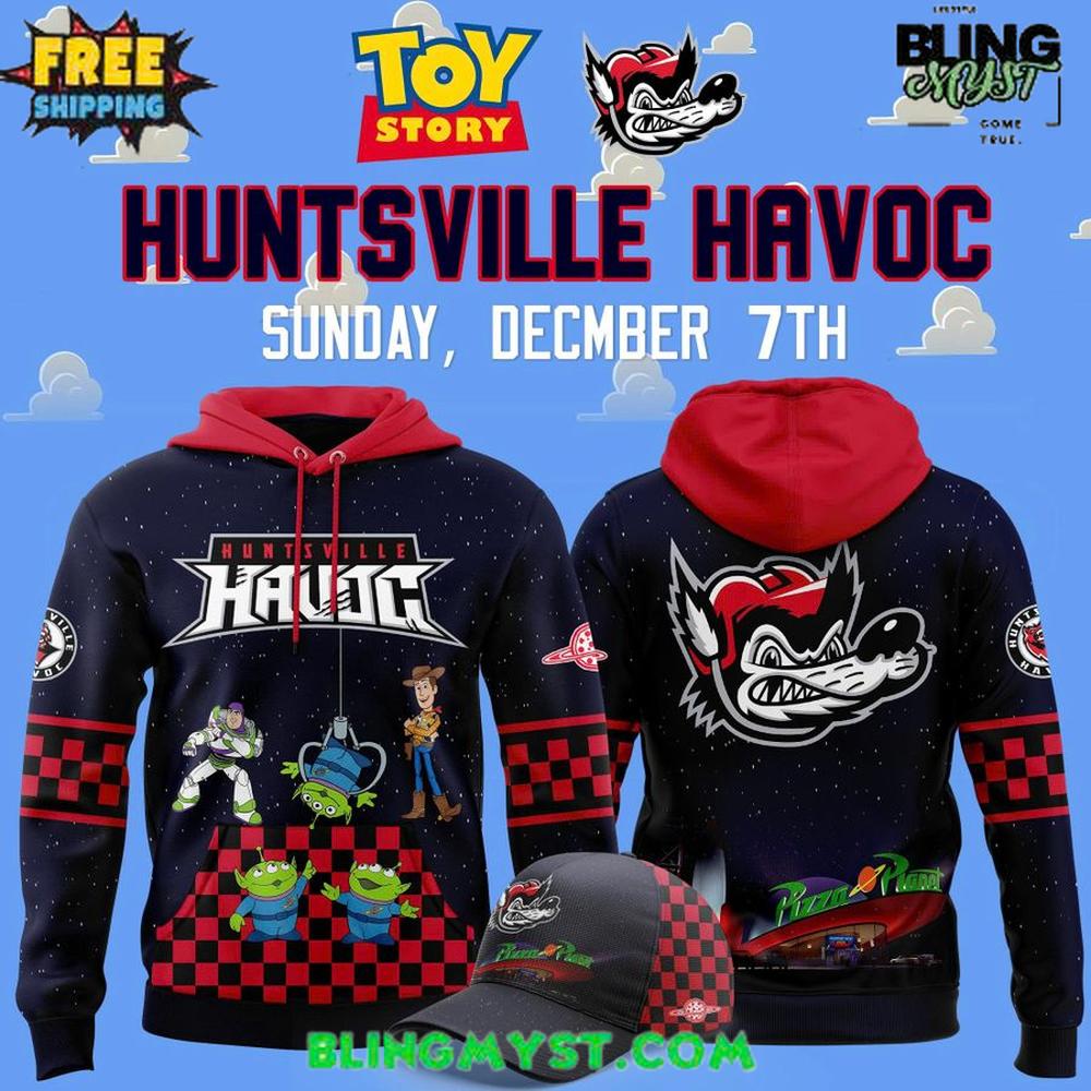Huntsville Havoc Toy Story Night Special Hoodie Huntsville Havoc Toy Story Night Special Hoodie
