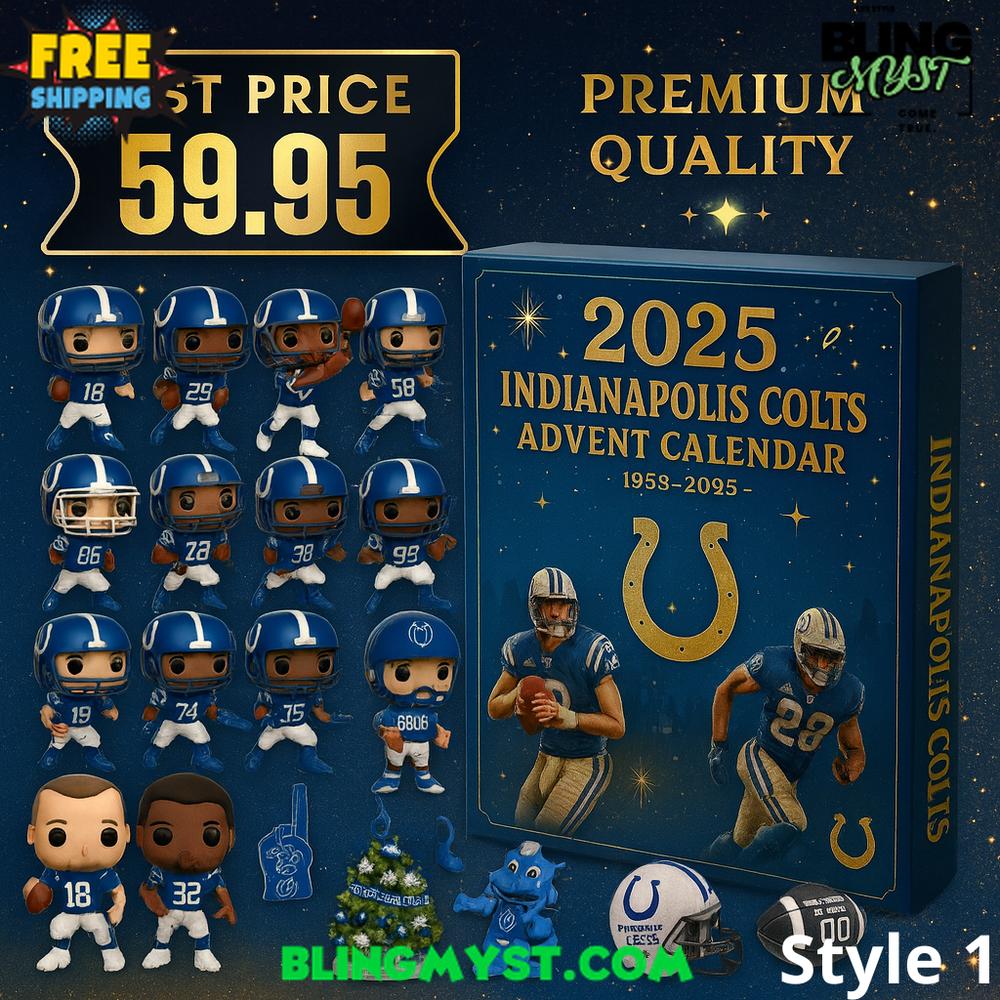 Indianapolis Colts 72nd Anniversary Advent Calendar Indianapolis Colts 72nd Anniversary Advent Calendar