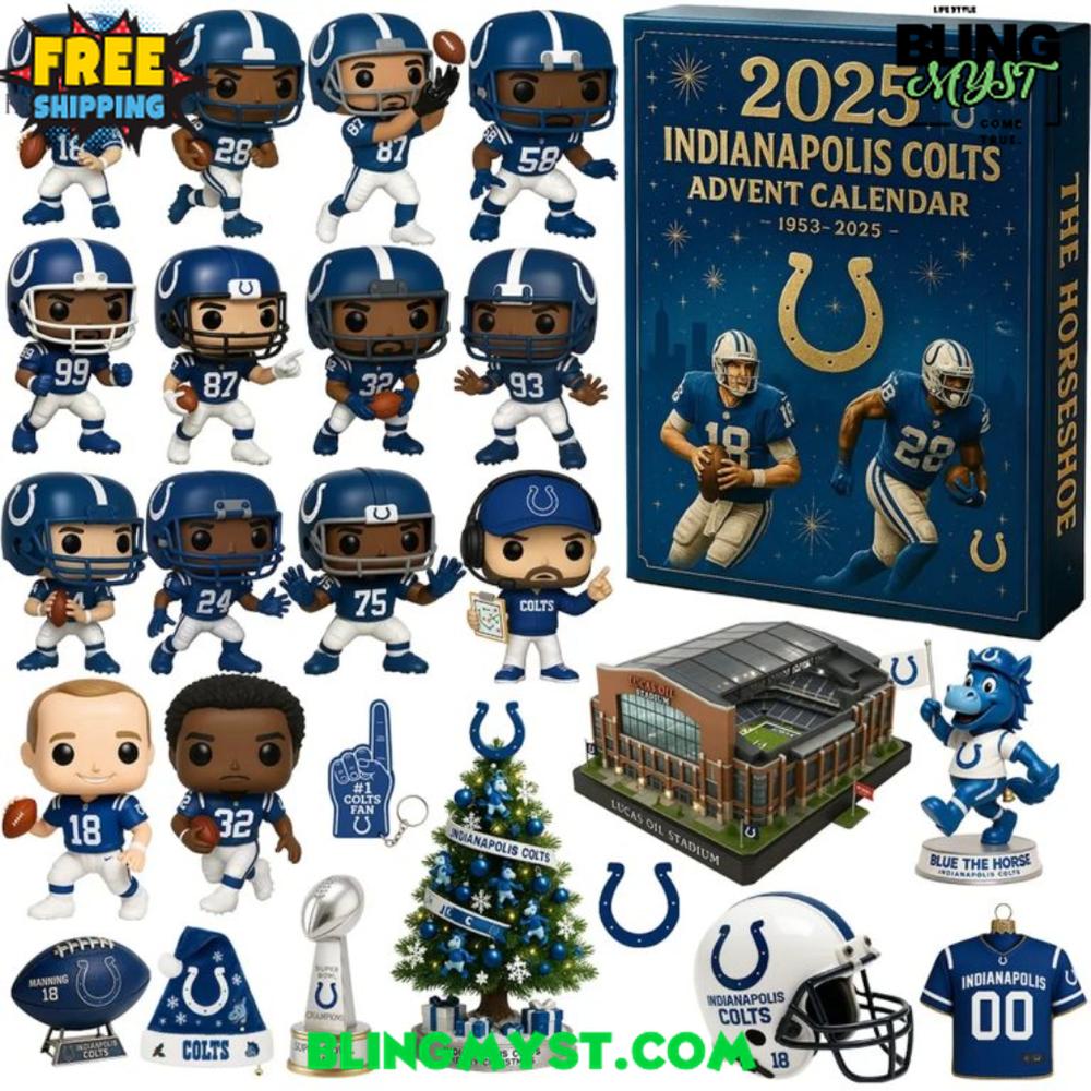 Indianapolis Colts 72nd Anniversary Advent Calendar Indianapolis Colts 72nd Anniversary Advent Calendar