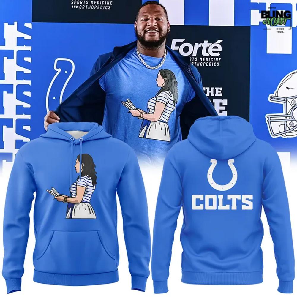 Indianapolis Colts Carlie Irsay Gordon Special Edition Hoodie Indianapolis Colts Carlie Irsay Gordon Special Edition Hoodie