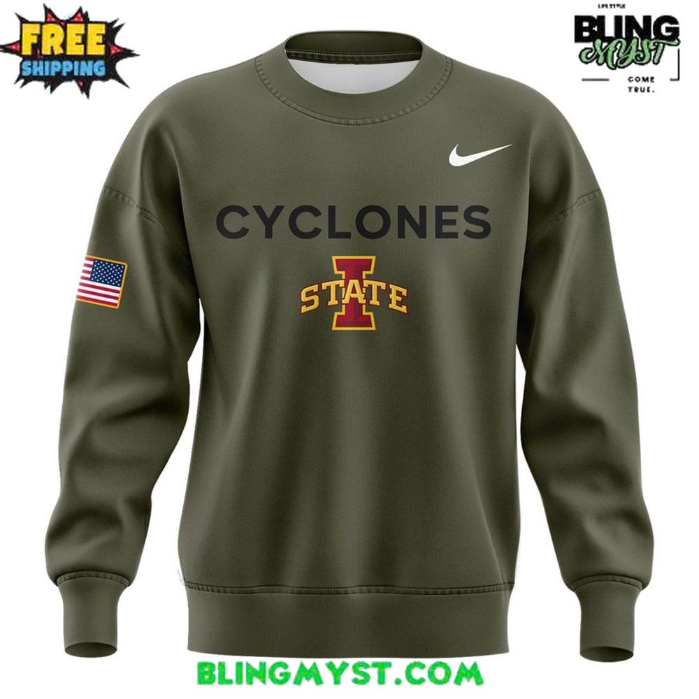 Iowa State Wrestling 2025 Veterans Day Special Sweatshirt Iowa State Wrestling 2025 Veterans Day Special Sweatshirt