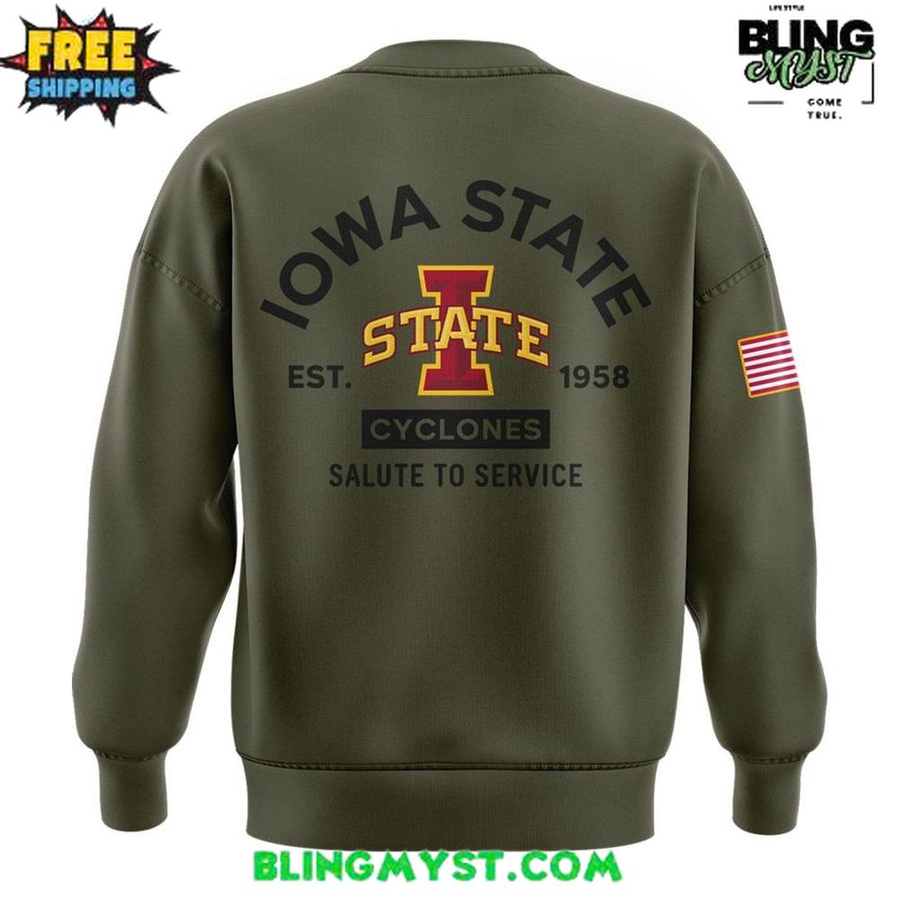 Iowa State Wrestling 2025 Veterans Day Special Sweatshirt Iowa State Wrestling 2025 Veterans Day Special Sweatshirt