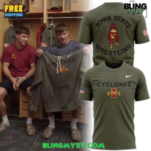 Iowa State Wrestling 2025 Veterans Day Special T-Shirt