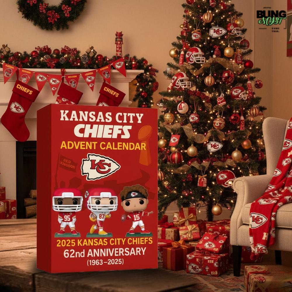 Kansas City Chiefs 62nd Anniversary Advent Calendar 2025 Kansas City Chiefs 62nd Anniversary Advent Calendar 2025