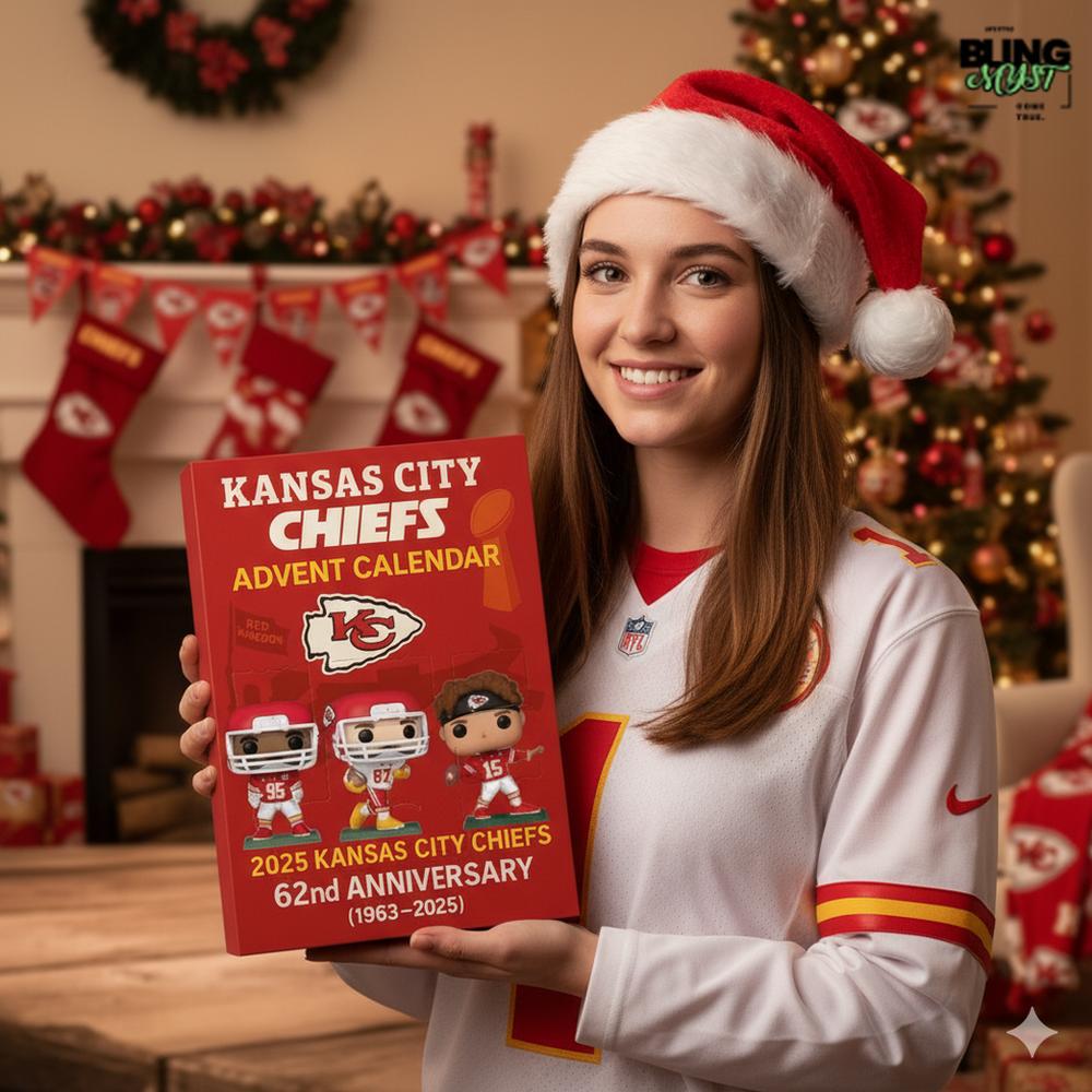 Kansas City Chiefs 62nd Anniversary Advent Calendar 2025 Kansas City Chiefs 62nd Anniversary Advent Calendar 2025