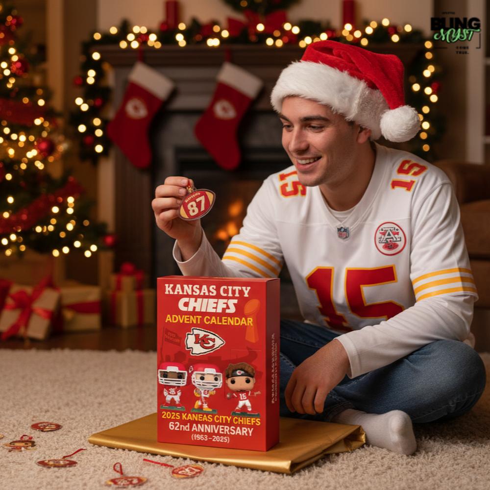 Kansas City Chiefs 62nd Anniversary Advent Calendar 2025 Kansas City Chiefs 62nd Anniversary Advent Calendar 2025