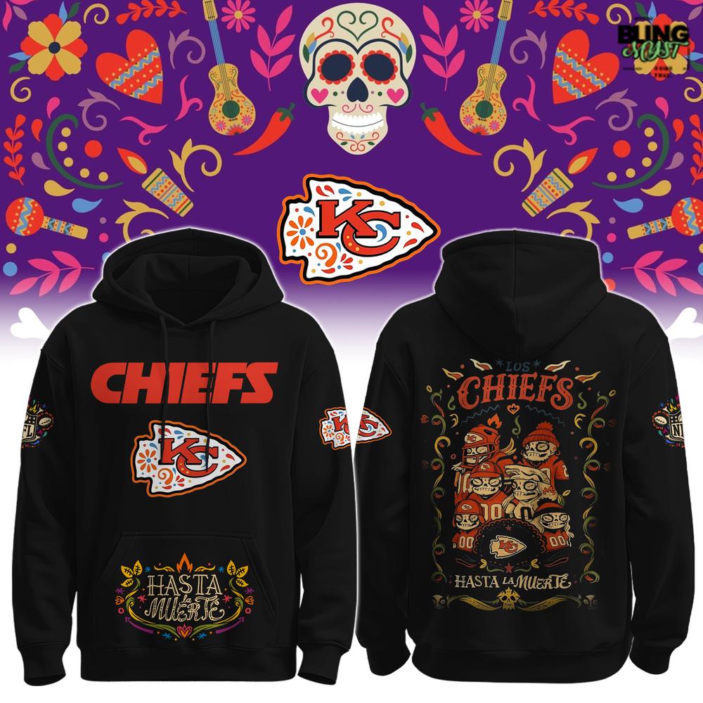 Kansas City Chiefs Hasta La Muerte 2025 Hoodie Kansas City Chiefs Hasta La Muerte 2025 Hoodie