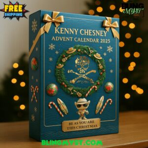 Kenny Chesney Merry Christmas 2025 Advent Calendar