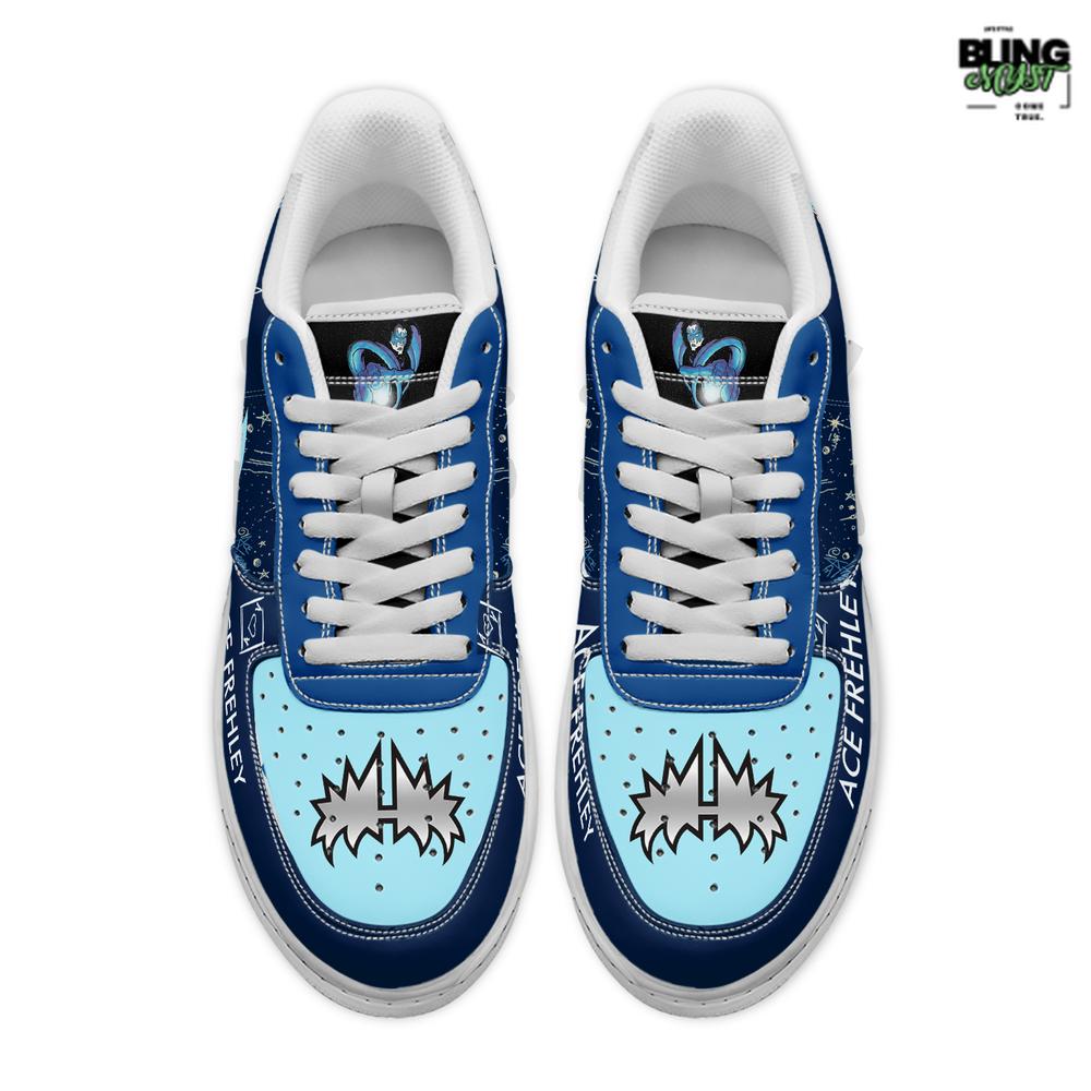 Kiss Band Ace Frehley Limited Edition Air Force 1 Kiss Band Ace Frehley Limited Edition Air Force 1