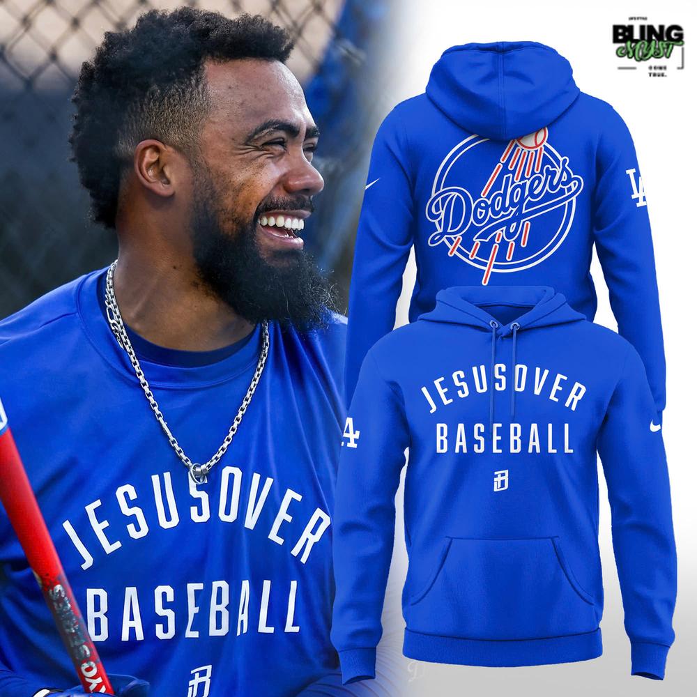 Los Angeles Dodgers Jesus Over Baseball Special Edition Hoodie Los Angeles Dodgers Jesus Over Baseball Special Edition Hoodie