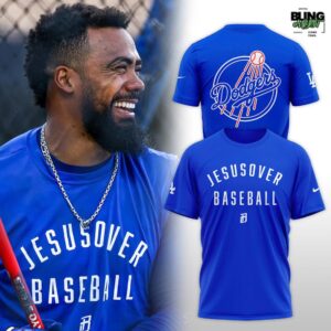 Los Angeles Dodgers Jesus Over Baseball Special Edition T-Shirt