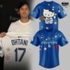 Los Angeles Dodgers x Hello kitty 2025 NLCS Champions Baseball Jersey 2