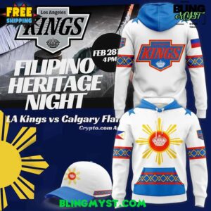 Los Angeles Kings Filipino Heritage Night 2026 Hoodie
