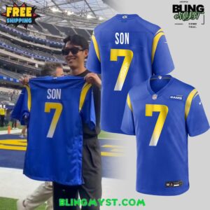 Los Angeles Rams Son Heung-Min Special Football Jersey